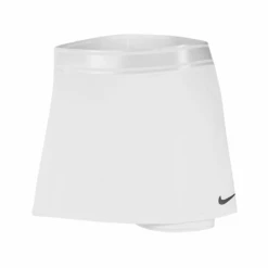 Nike Court Fitted Tennis Skirt (Women's) - White/Black