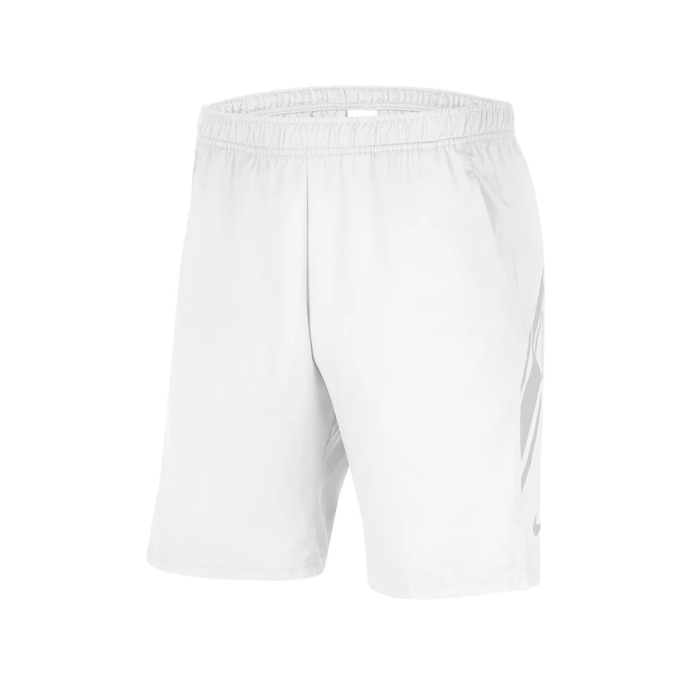 Nike Court Dry Tennis Short 9" (Men's) - White (Available: Size XS) 1 Nike Court Dry Tennis Short 9" (Men's) - White (Available: Size XS)