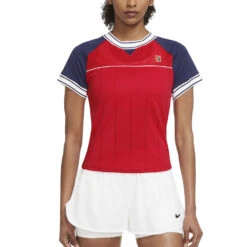 Nike Court Dri-Fit Slam Top (Women's) - University Red
