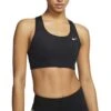 Nike Dri-Fit Medium-Support 1-Piece Pad Sports Bra (Women's) - Black/White