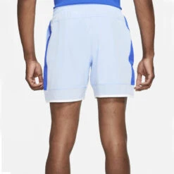 Nike Dri-Fit Advantage Rafa 7" Short (Men's) - Aluminum/Hyper Royal/White/Lime Glow -Tennis Clothing Store NikeRafaShorts CV7873 468 5
