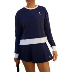 Nordicdots Organic Sweatshirt (Women's) - Navy