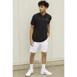 Nike Dri-Fit Heritage DNA Polo (Men's) - Black 14 Nike Dri-Fit Heritage DNA Polo (Men's) - Black -Tennis Clothing Store PDPplus SP20 CJ9524 010 MOB BN01