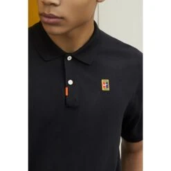 Nike Dri-Fit Heritage DNA Polo (Men's) - Black 15 Nike Dri-Fit Heritage DNA Polo (Men's) - Black -Tennis Clothing Store PDPplus SP20 CJ9524 010 MOB BN02