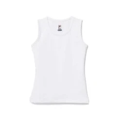 Fila Core Full Back Tank (Girl's) - White