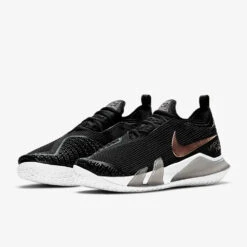 Nike Court React Vapor NXT (Women's) - Black/Metallic Red Bronze/White -Tennis Clothing Store W CV0742 002 5