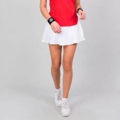Bidi Badu Mora Tech Skort (Women's) - White -Tennis Clothing Store W274026193 WH