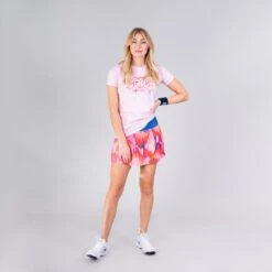 Bidi Badu Inaya Tech Plissee Skort (Women's) - Red/Blue 5 Bidi Badu Inaya Tech Plissee Skort (Women's) - Red/Blue -Tennis Clothing Store W274079221 RDBL InayaSkort 3