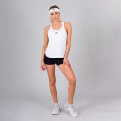 Bidi Badu Mea Tech Tank (Women's) - White 7 Bidi Badu Mea Tech Tank (Women's) - White -Tennis Clothing Store W334011203 WH 1