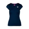 Bidi Badu Bella 2.0 Tech V-Neck Tee (Women's) - Dark Blue