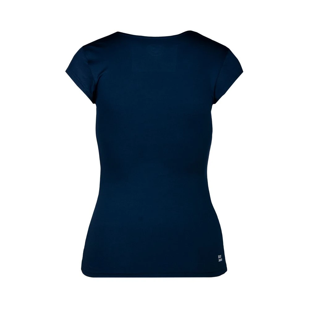 Bidi Badu Bella 2.0 Tech V-Neck Tee (Women's) - Dark Blue 2 Bidi Badu Bella 2.0 Tech V-Neck Tee (Women's) - Dark Blue - Image 2