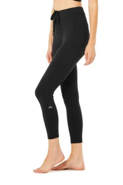 Alo 7/8 High-Waist Checkpoint Legging (Women's) - Black -Tennis Clothing Store W5897R 01 2 750x 67530473 b25c 41ae a19a 25bdc9f9a15f