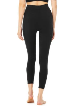 Alo 7/8 High-Waist Checkpoint Legging (Women's) - Black -Tennis Clothing Store W5897R 01 3 750x 2ecef1a2 1915 47a7 af6e 6fdbc2674178