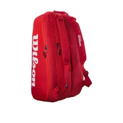 Wilson Super Tour 9 Pack Tennis Bag - Red -Tennis Clothing Store WR8010501001 3