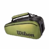 Wilson Blade V8 Super Tour 15 Pack Bag - Black/Green