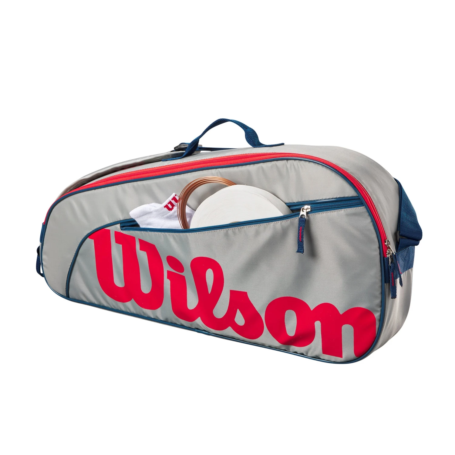 Wilson Junior 3 Pack - Grey/Red 3 Wilson Junior 3 Pack - Grey/Red - Image 3