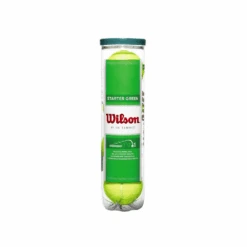 Wilson Starter Green Tennis Ball - Individual Pack (4-Balls)