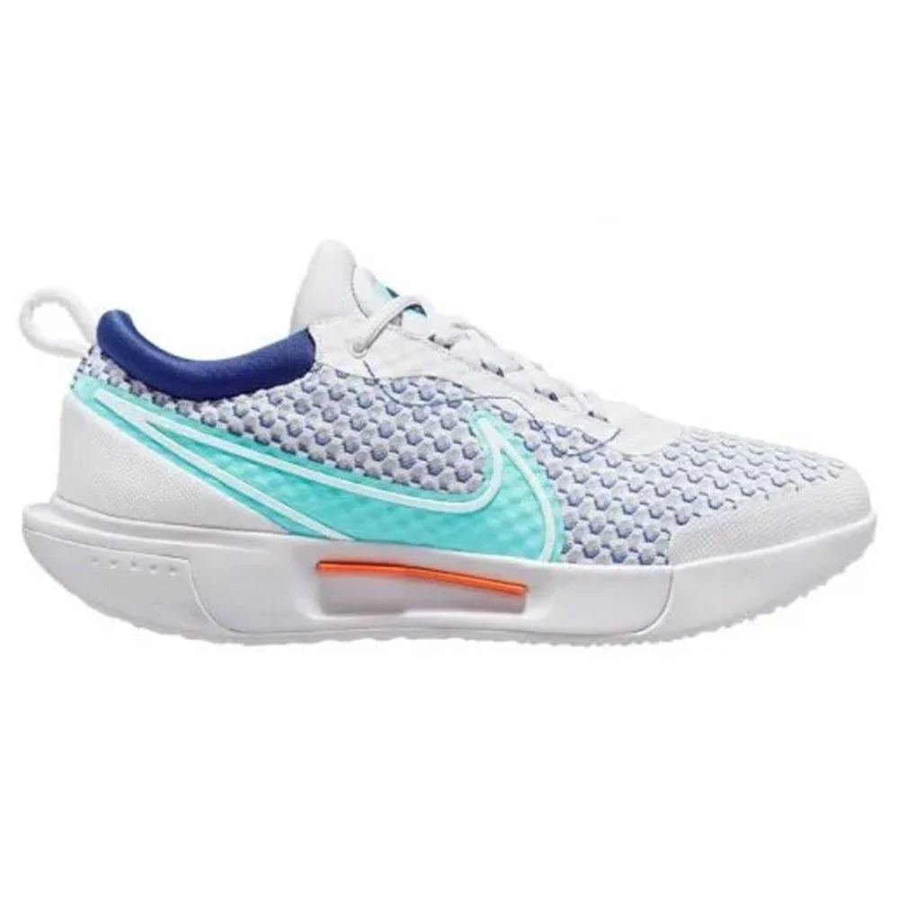 Nike Court Zoom Pro (Men's) - White/Dynamic Turq-Deep Royal Blue 1 Nike Court Zoom Pro (Men's) - White/Dynamic Turq-Deep Royal Blue