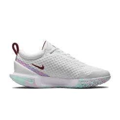 Nike Court Zoom Pro (Women's) - White/Dark Beetroot 6 Nike Court Zoom Pro (Women's) - White/Dark Beetroot -Tennis Clothing Store dh100d