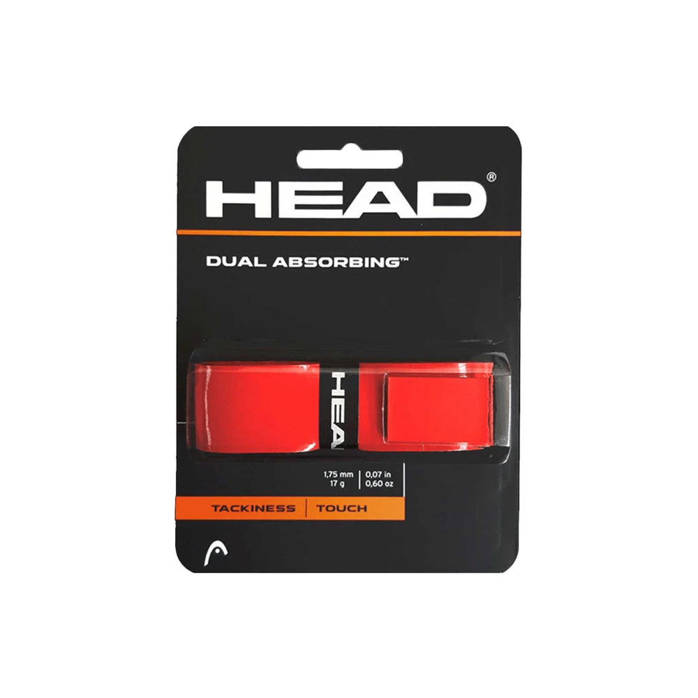 Head Dual Absorbing Grip - Red 1 Head Dual Absorbing Grip - Red