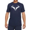 Nike Court Dri-Fit Tee Rafa SSNL (Men's) - Obsidian/White