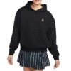 Nike Court Fleece Heritage Hoodie (Women's) - Black