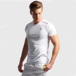 Nordicdots Performance T-Shirt SE (Men's) - White -Tennis Clothing Store performance tee se white nordicdots M PTS WT 1