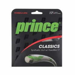 Prince Synthetic Gut W/Duraflex 17 - Black