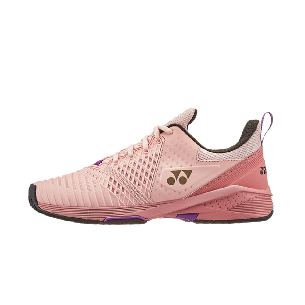 Yonex Power Cushion Sonicage 3 (Women's) - Pink Beige 2 Yonex Power Cushion Sonicage 3 (Women's) - Pink Beige - Image 2
