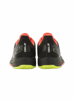 Yonex Power Cushion Sonicage 2 (Men's) - Black/Yellow (Available Size: 7, 11.5) 7 Yonex Power Cushion Sonicage 2 (Men's) - Black/Yellow (Available Size: 7, 11.5) -Tennis Clothing Store sonicage 2 back