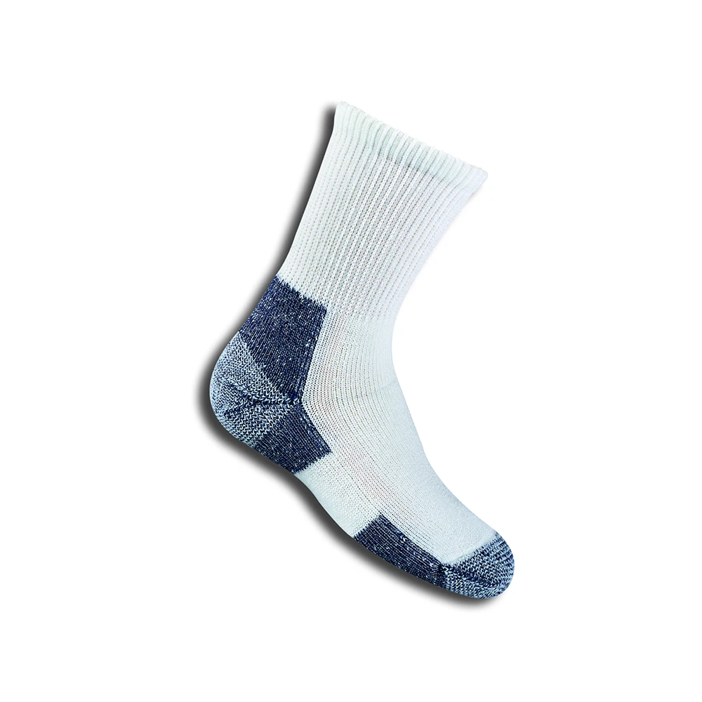 Thorlos KAX7 Crew Tennis Socks (Junior) - White/Navy 1 Thorlos KAX7 Crew Tennis Socks (Junior) - White/Navy