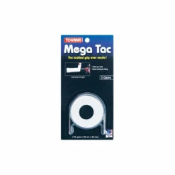 Tourna Mega Tac Overgrips (3-Pack) - White