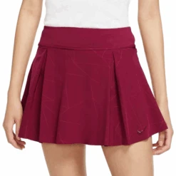 Nike Club Tennis Skirt (Women's) - Pomegranate/Pomegranate