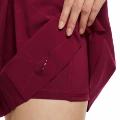 Nike Club Tennis Skirt (Women's) - Pomegranate/Pomegranate -Tennis Clothing Store unnamed 30